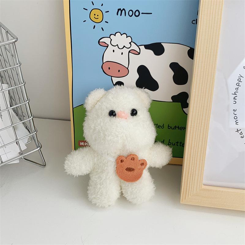 

Новый мультяшный милый медвежья лапа медведь кукла сумка брелок девичье сердце плюшевый медведь кукла подвеска about 12cm high