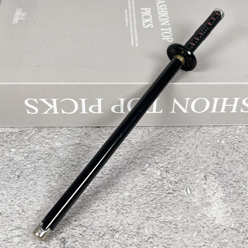 Stylo Bille Katana Anime 7,8 Pouces Sabre Shinobu Métal Katana Japonais Anime Sabre de Samouraï Stylo Sphère Présent Tanjirou