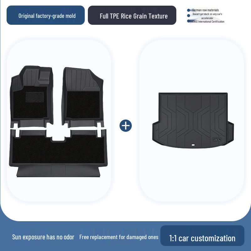 Volkswagen Lavida Pro Trunk Mat - Fits 26 Models, TPE Material, Tail Box Mat, Car Modification Accessory.