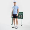 FILA T Shirts Men's Bell Blue Crew Neck Moderate Straight Fit A11M433113FLB