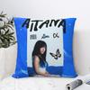 Singer Aitana Cuarto Azul Tour Pillow Covers Polyester Car Cushion Cover Creative Decorative Pillow Cover 45*45