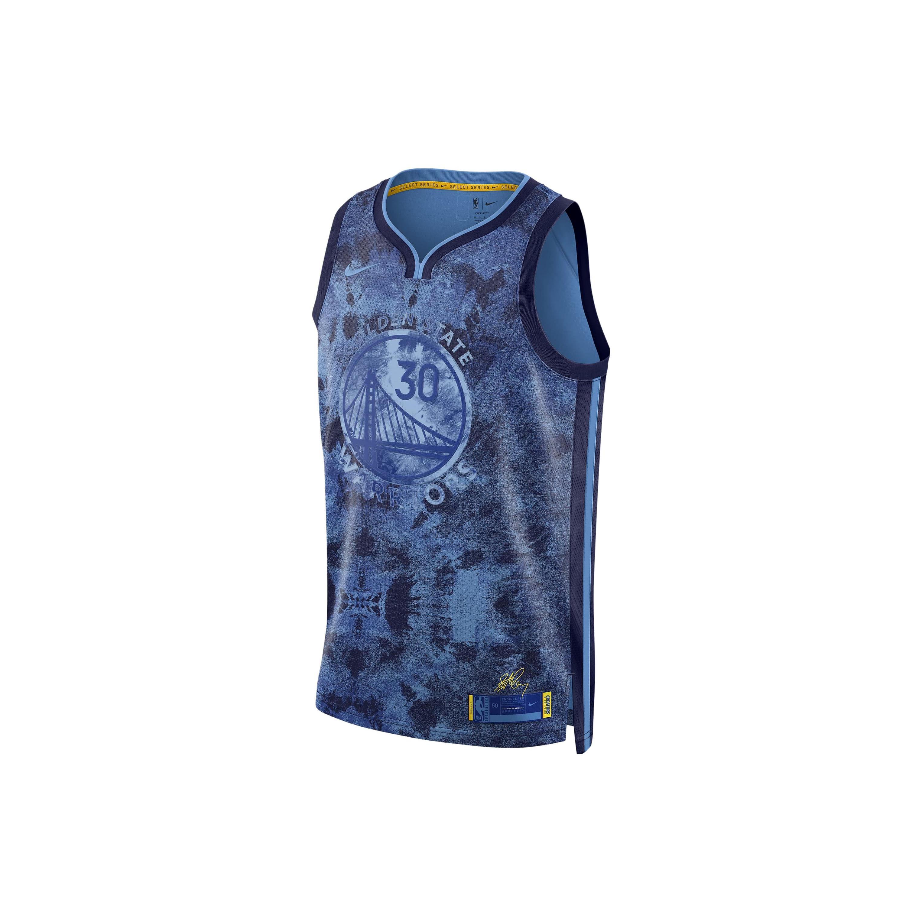 Nike Nba Stephen Curry Golden State Warriors 2022/23 Select Series Jersey FD4085-462 XXXL