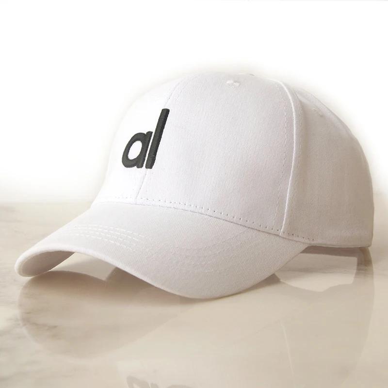 AL Cap Baseball Cap Sunscreen Hat Duck Tongue Cap One Tone Everyday Breathable Hat for Four Seasons aYoga One Size