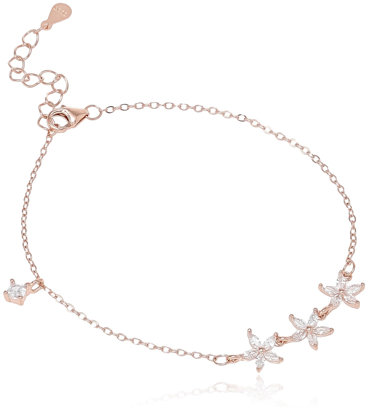 

[Variable Cheap] S925 Silver Bracelet 6B-R-120
