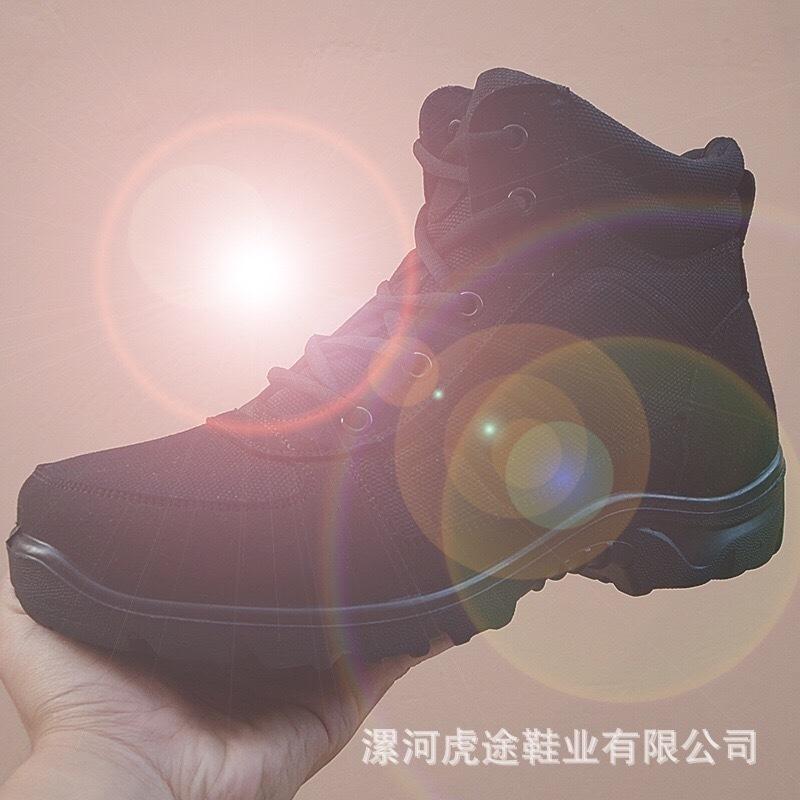 New lightweight thickened warm wool cotton shoes winter velvet non-slip and cold-proof outdoor snow cotton boots