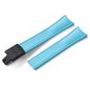Premium Grade Curved End CTS FKM Rubber Watch Band 20mm 22mm Quick Release Butterfly Buckle Waterproof Soft Flexible Diver Style