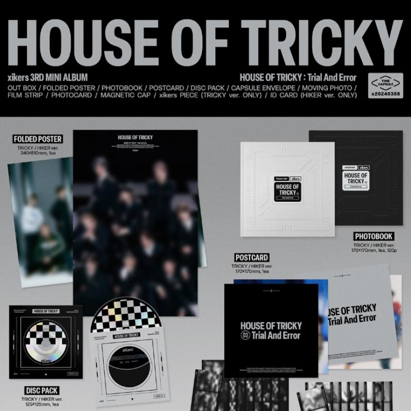 Xikers   House Of Tricky  Trial And Error   Mini Album 3