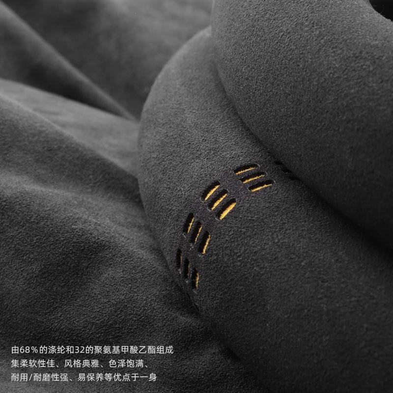 For Polestar 2 1 3 4 5 Ultrathin Non-Slip Four Season Universal Suede Steering Wheel Cover Car Interior Modified Accessory