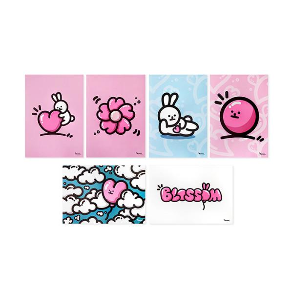 LINE FRIENDS Vice -B.B.Rabbit Poster Book Set