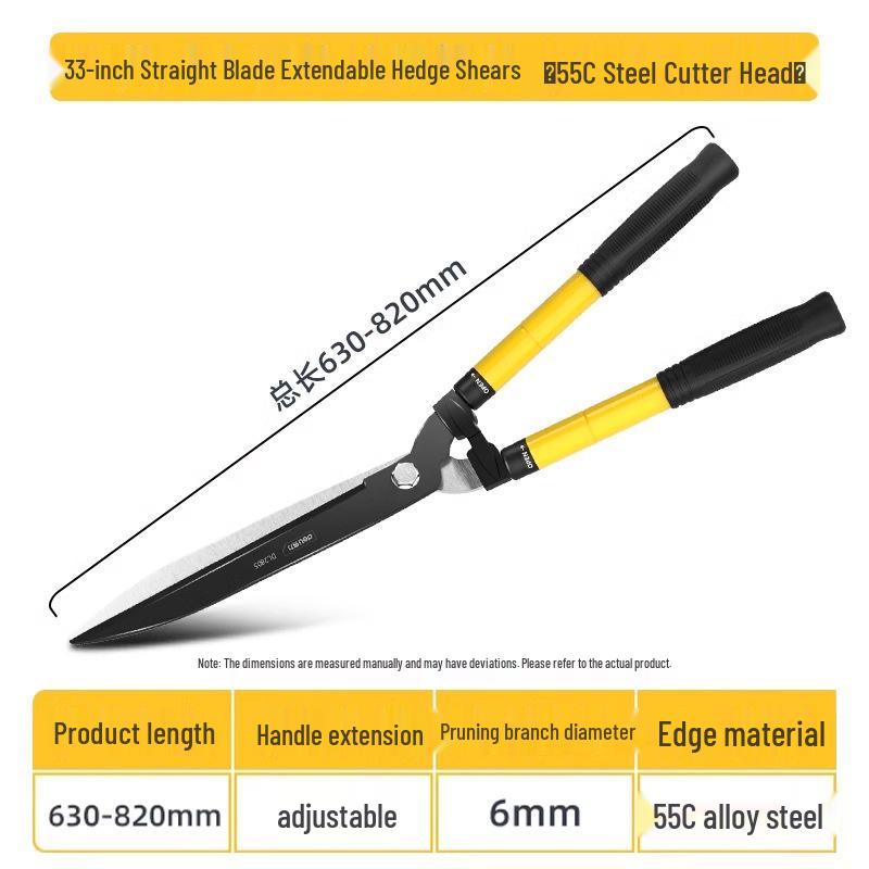 Deli Tools Labor-Saving Pruning Shears for Gardens, Fruit Trees, Flowers, and Thick Branches