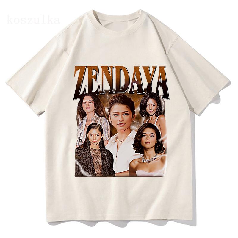 I Told Ya Challengers ZENDAYA T Shirt Women Harajuku Aesthetic Graphic Tashi TShirt Unisex Streetwear Hip Hop Cotton Tee Shirts