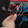 Huanqu 24g Six-Piece Iron Dart Set, with Additional Professional Dart Accessories Such as Dart Wings and Dart Shafts, Suitable for Home Bar
