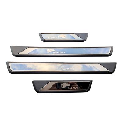 For Honda Civic 2022 2023 Car Accessories Door Sill Protector Scuff Plate Auto Threshold Pedal Sticker Guard Styling