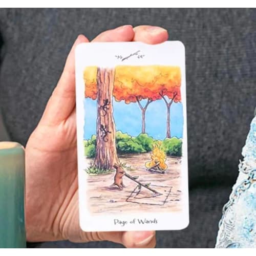 Winnie the Pooh Tarot Cards, 78 Cards, 10cm X 6cm, Compact Size