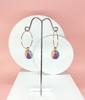 Lazy N Crazy Cute Pink Shell Ring Earrings