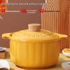 Pumpkin Ceramic Casserole Pot
