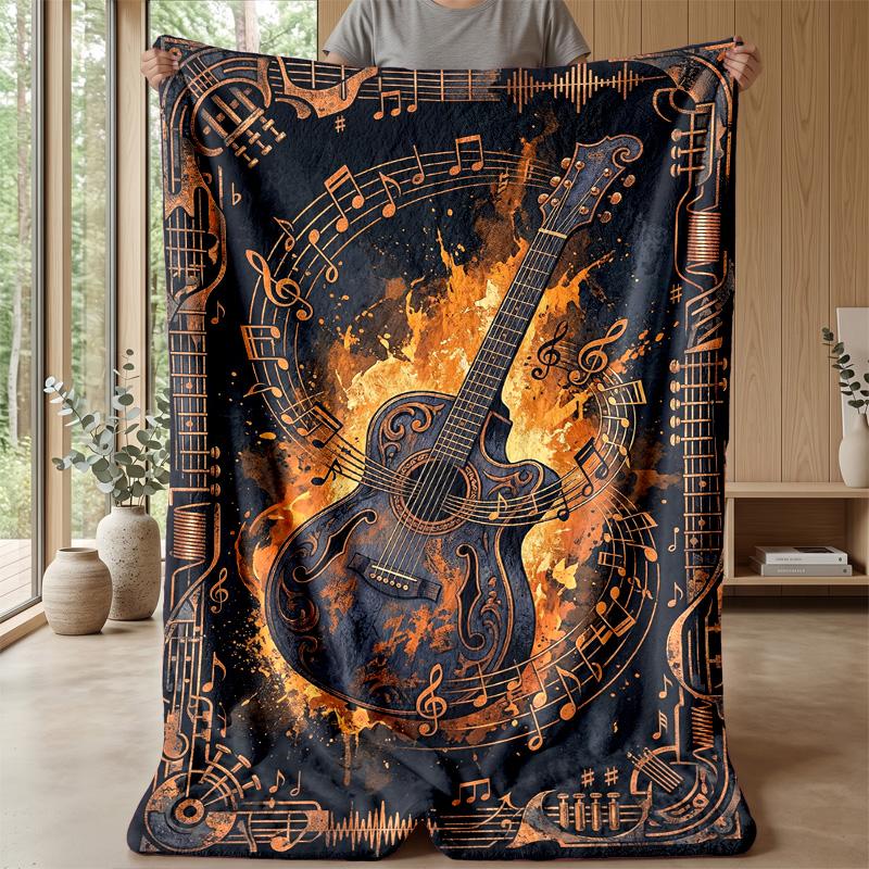 Fire and Ice Tigers 1 Theme blanket Lightweight Warm Flannel Blanket Decorative Throw Blanket for Home Decoration