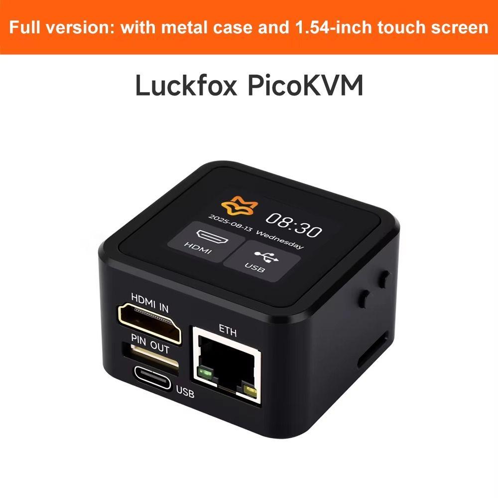 HDMI-Compatible IP KVM Lightweight Design Remote Management Tool HID Signal Output  Device Control