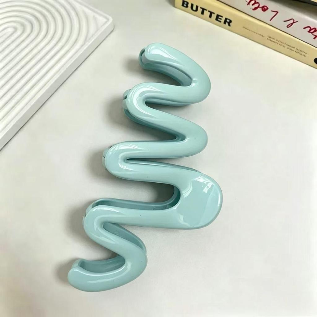 Dopamine Large Hair Claw Clip for Women - Back of Head Updo, Thick Hair