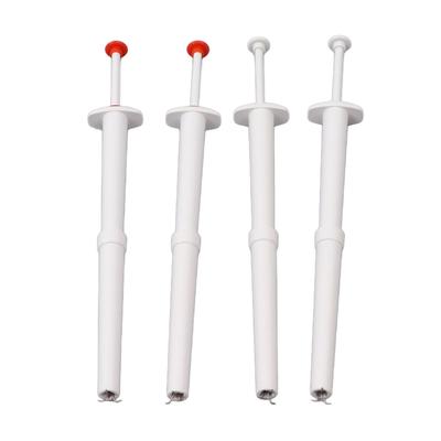 4 Piezas Pinzas para Pepinillos Flexibles Multifunción Garras de Acero Inoxidable Pinza para Aceitunas y Pimientos para Cocina