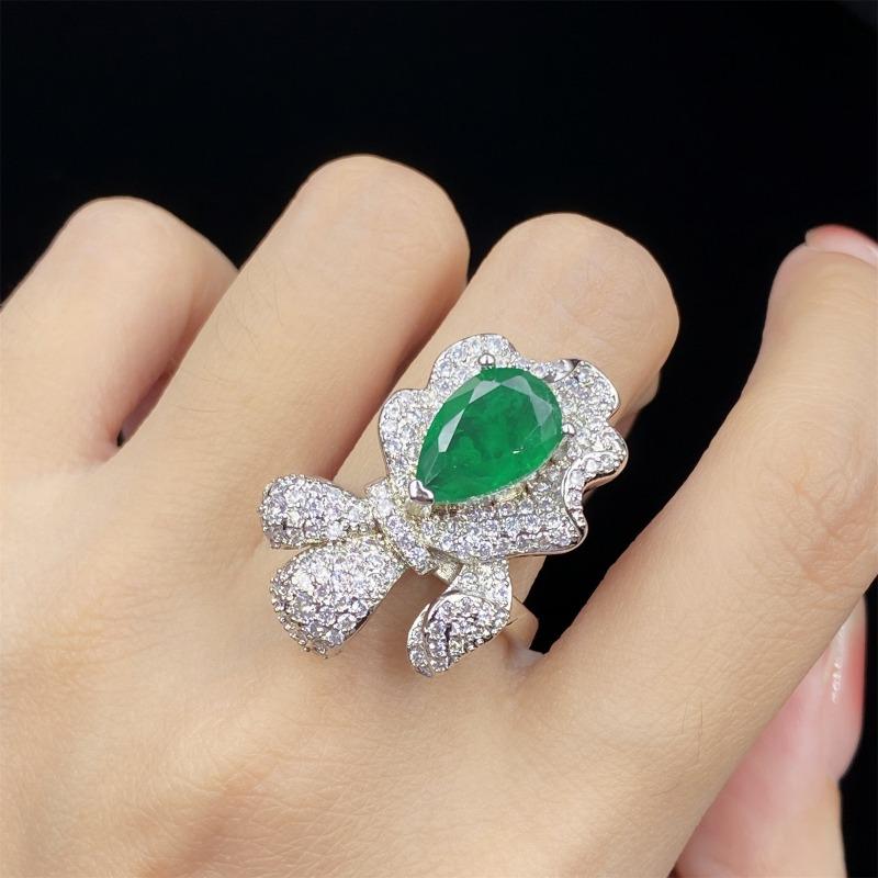 Sace Gems Clássico liga de cobre zircão anel brincos pingente colar conjuntos de jóias presentes festa de casamento