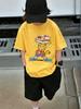 Nermal Garfield Short Sleeve T Shirt Children Summer Cute Crewneck Street Ages 3-14