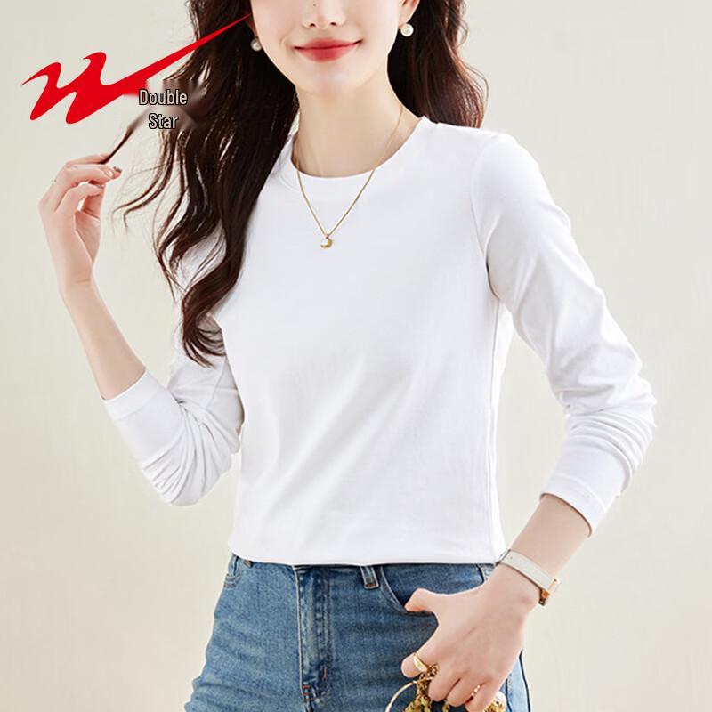 Women's Pure Cotton Long-Sleeve T-Shirt
