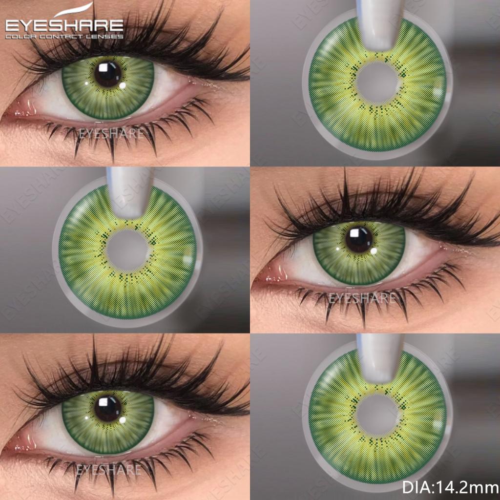 Eyeshare Colored Contact Lenses Eyes New York Pro Series 1 Pair Decoration Comestics Makeup