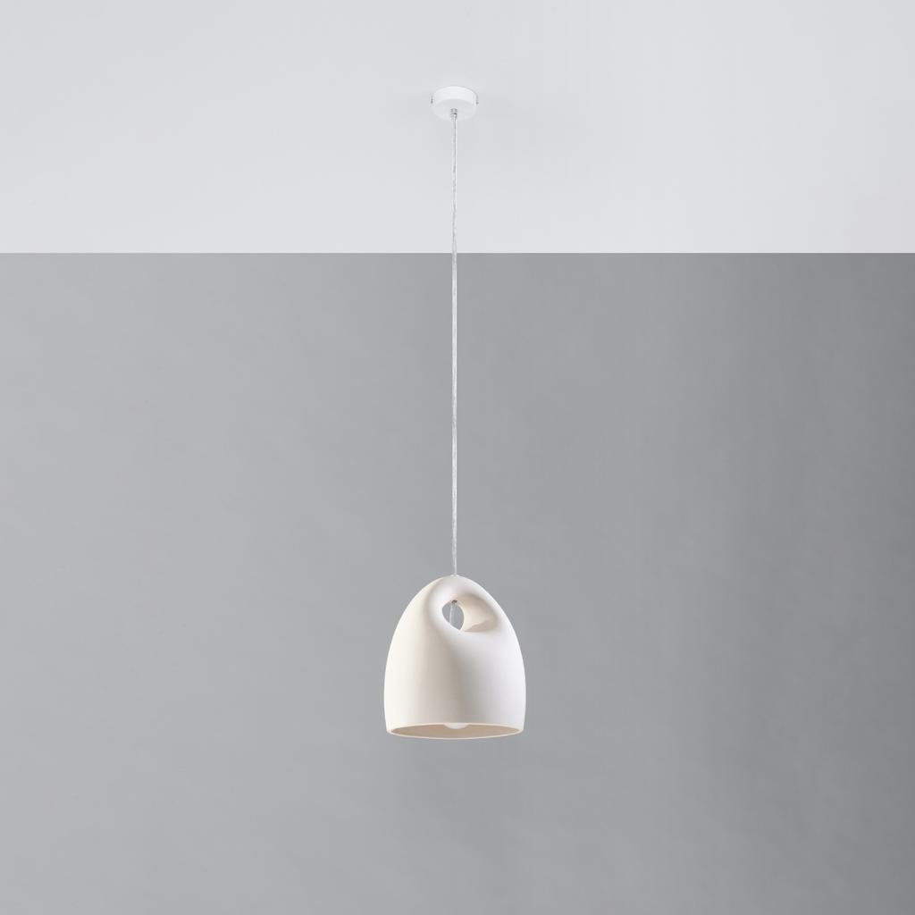 Lampa Wisząca Umbo 1 E27 Biały Lumilo 08.234.42