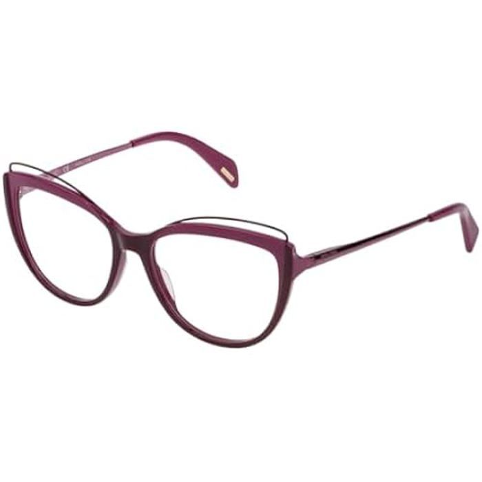 Monture de lunettes - POLICE - VPL931M5307M2 - Ø 53 mm - Rouge - Plastique
