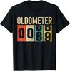 Funny 69 Years Old Oldometer Vintage 69th Birthday Odometer Gift Unisex T-Shirt