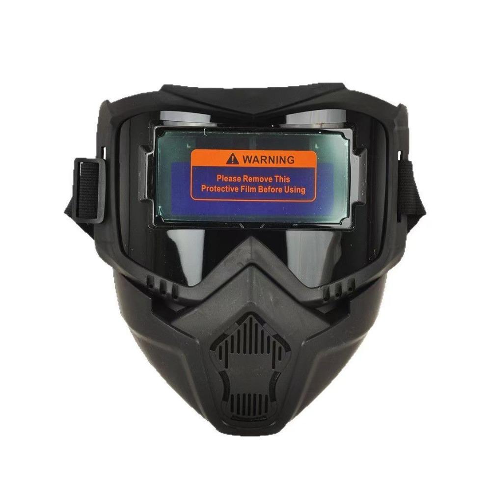 Face Protector Welder Mask Head-mounted Welding Face Shield Face Safety pointed chin