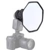 30CM Flashlight Diffuser Portable Universal Flash Flashlight Softbox Diffuser for External Speedlite