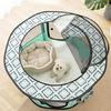 Dog Playpen with Door for Small Dogs Portable Enclosed Tent for Indoor Cats