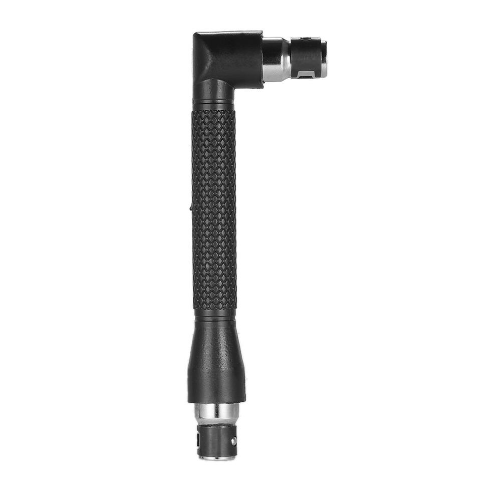 90 Degree Angle L Shaped Wrench 1/4 Inch Hex Shank Socket Wrench Adapter Mechanical Repair