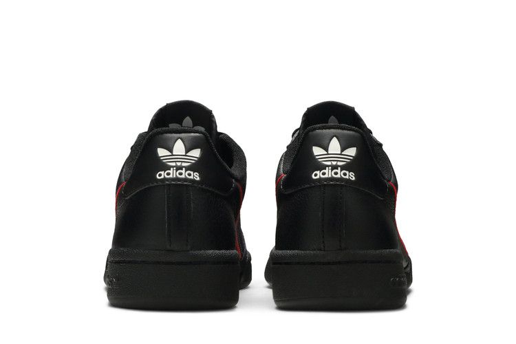 adidas Continental 80 Black Scarlet Red