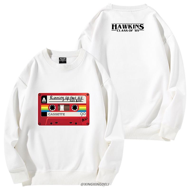 Hawkins Middle School Stranger Things Unisex Hoodie - Herbst/Winter Rundhals Langarm Jacke