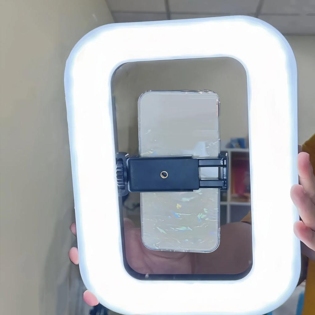 With Clamp LED Video Light Handheld Phone Fill Light Selfie Fill Light Photography