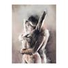 Abstract Couple Kiss Hug Erotic Nude Lovers Embracing Fantasy Sexual Poster Wall Art Pictures Canvas Painting Room Home Decor