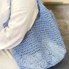 Flat Fiber Craft Cord for Crochet Weaving and Bag Making, Cotton Straw Ribbon Weaving Rope for Handmade Daily Work Use
