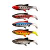 Flexible Fishing Baits Double Color Floating Lures Simulates Natural Lures for Various Water Conditions