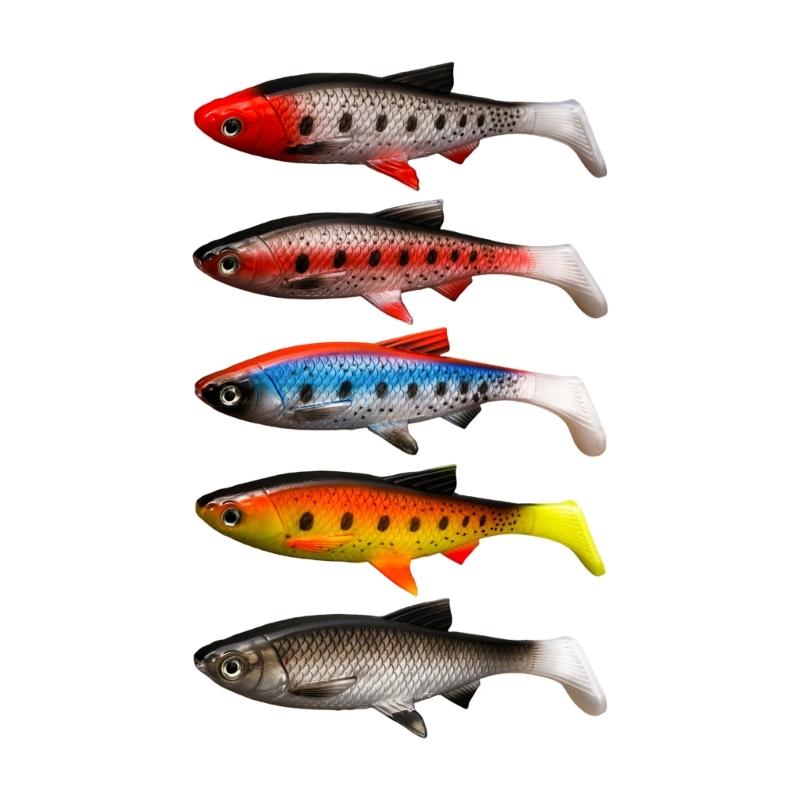 Flexible Fishing Baits Double Color Floating Lures Simulates Natural Lures for Various Water Conditions