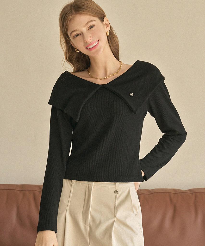 MICANE Daylily Big Collar Tee