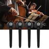 4Pcs Universals Cello Replacement Tuning Pegs Ebony Wood Cello Pegs Cello Parts Accessories Fittings Smooth Operate