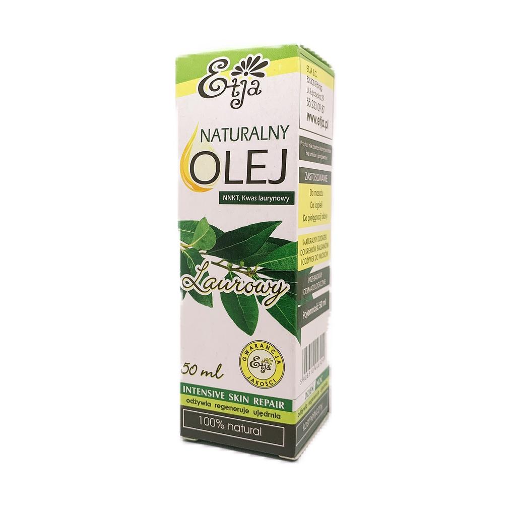 Etja Pure Laurel Oil, 50ml - Premium Natural Essential Oil for Aromatherapy & Skincare