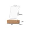 Acrylic Led Light 3 Inch Picture Holder Vertical Photo Frame Instant Camera Photo Table For Fujifilm Mini Desktop Decoration