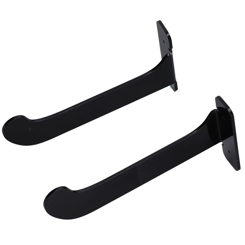 1Pair   Mat Wall Mount Holder Acrylic   Mat Wall Hanger Storage Rack Household Exercise   Mat Bracket