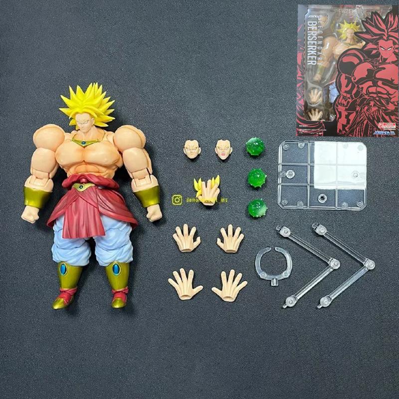 Demon Is Suitable For Legendary Berserker Action Doll Broly Doll Gk Statue Collection Model Toy Gift.