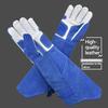 Leather Animal Handling Training Pet Gloves Rescuing Anti-bite Grooming Dog Cat Snak Gloves Gardening Work Gloves Long Sleeves