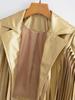 Veste en cuir à franges pour femme automne 2023 mode urbaine